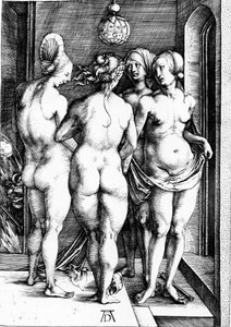 Le quattro streghe, 1497 da Albrecht Dürer